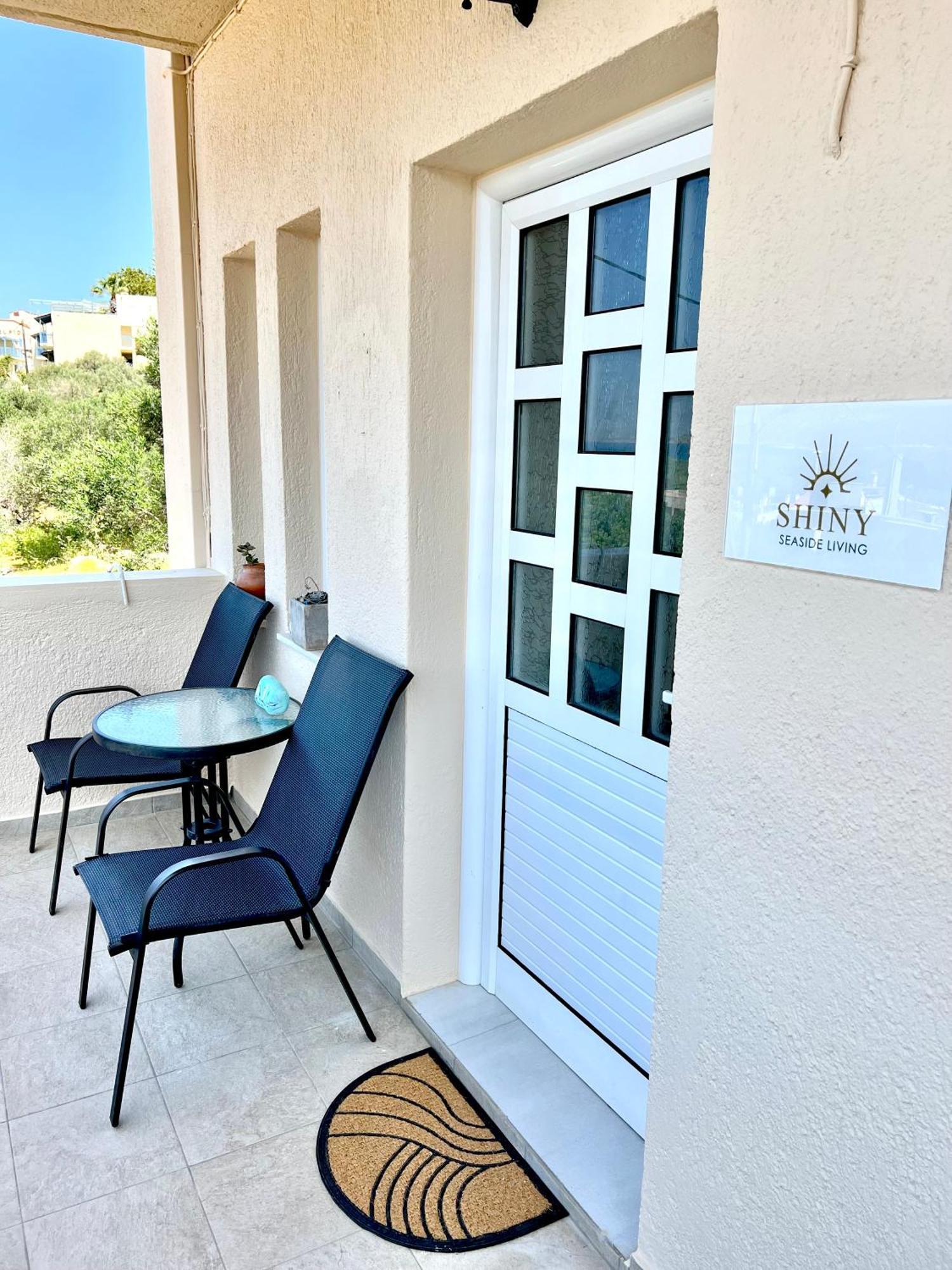 “Shiny” Sea View Apartment At Istron Ájosz Nikólaosz Kültér fotó